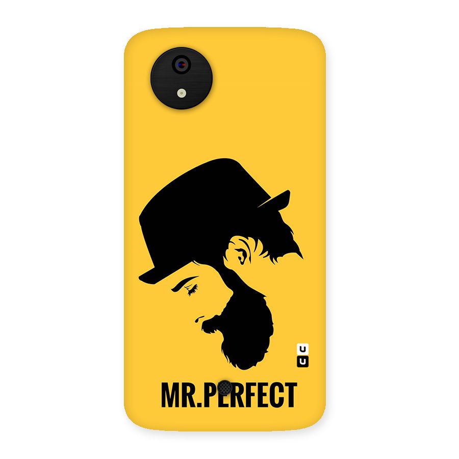 Mr Perfect Back Case for Micromax Canvas A1