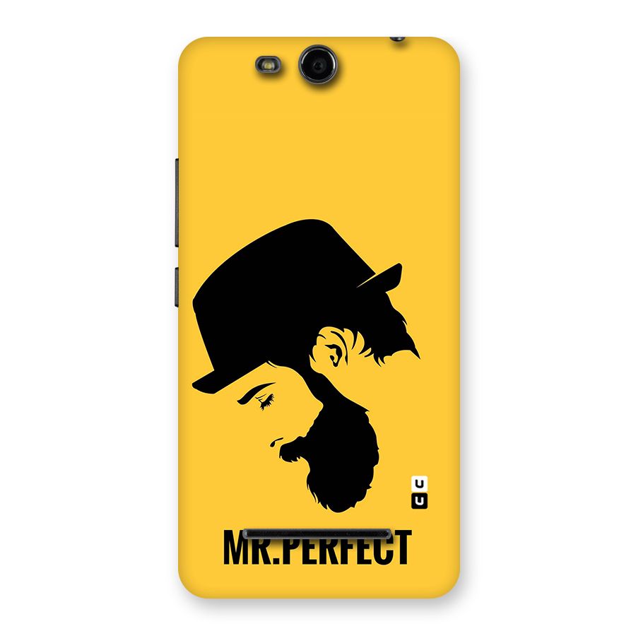 Mr Perfect Back Case for Micromax Canvas Juice 3 Q392