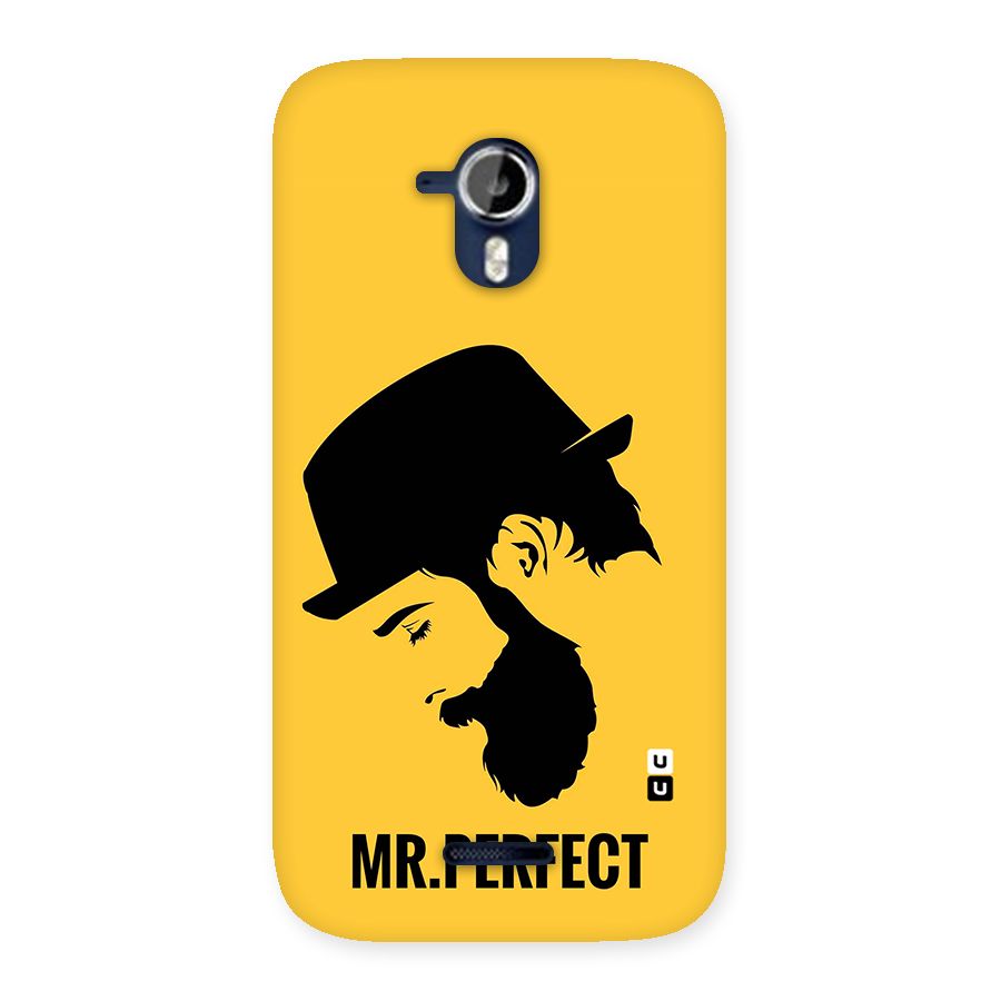 Mr Perfect Back Case for Micromax Canvas Magnus A117