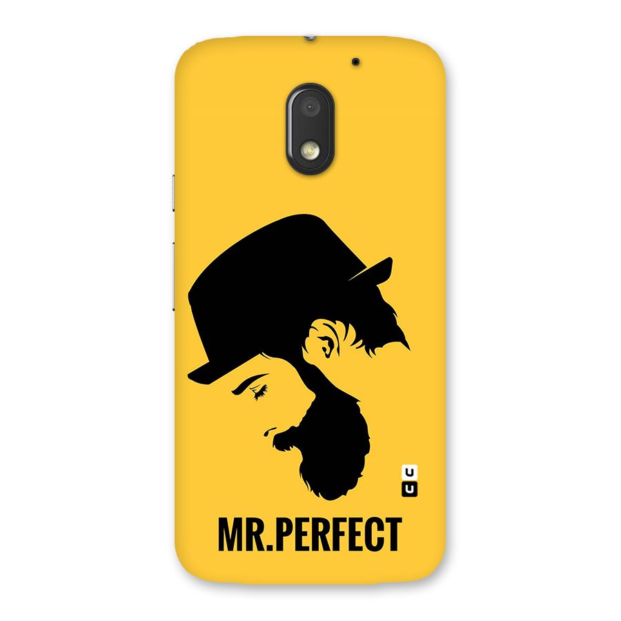 Mr Perfect Back Case for Moto E3 Power
