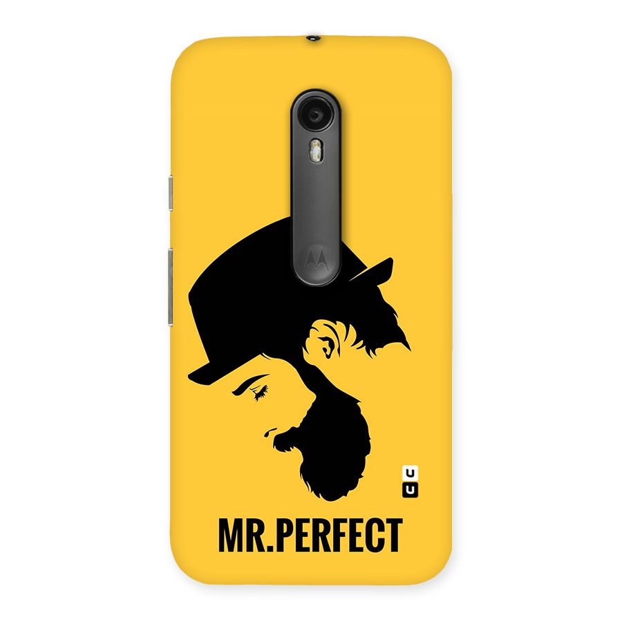 Mr Perfect Back Case for Moto G3