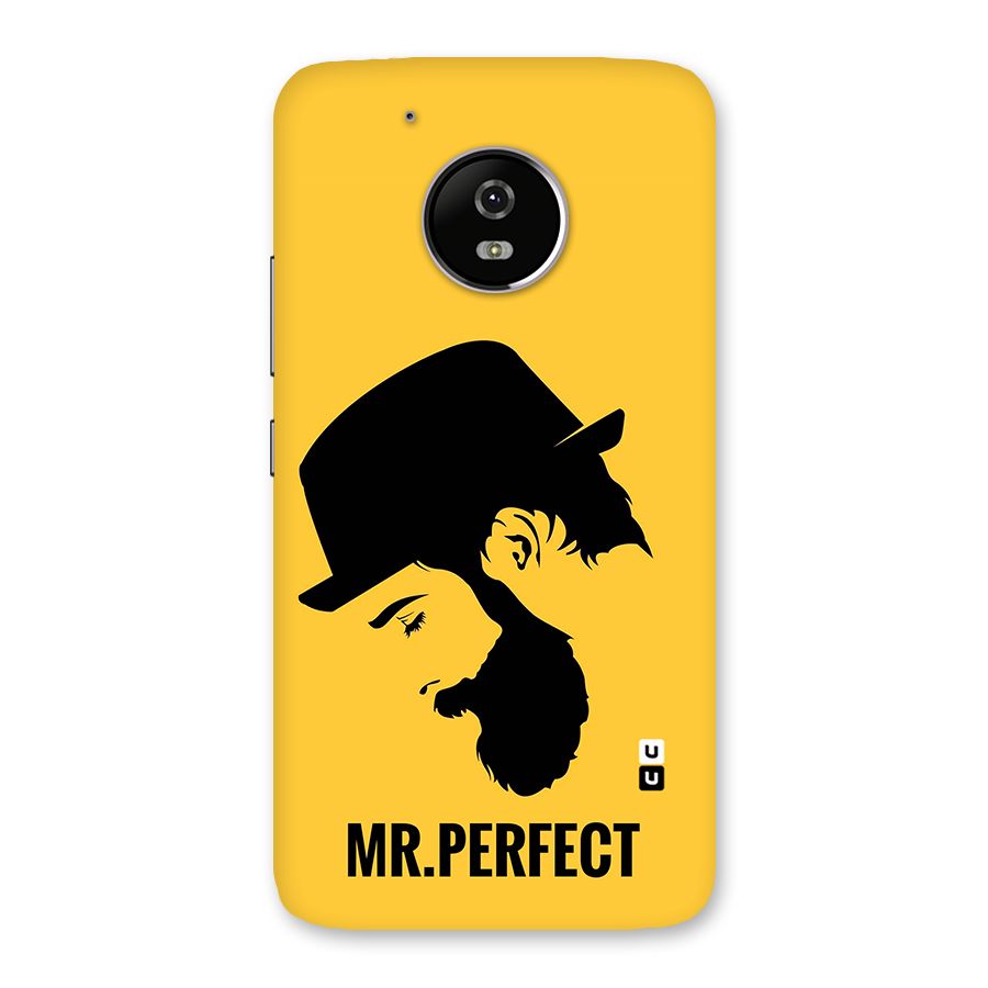 Mr Perfect Back Case for Moto G5