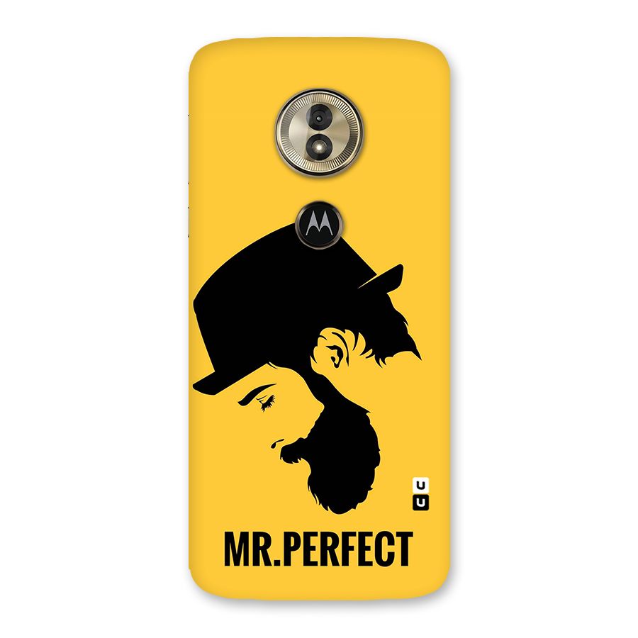 Mr Perfect Back Case for Moto G6 Play