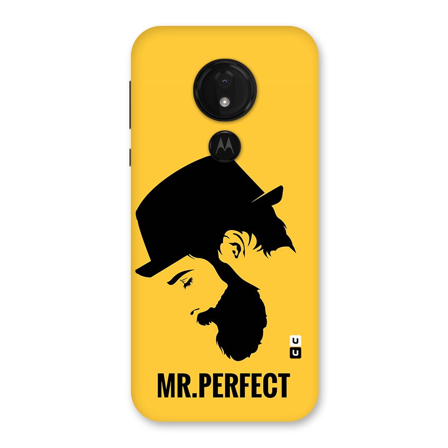 Mr Perfect Back Case for Moto G7 Power