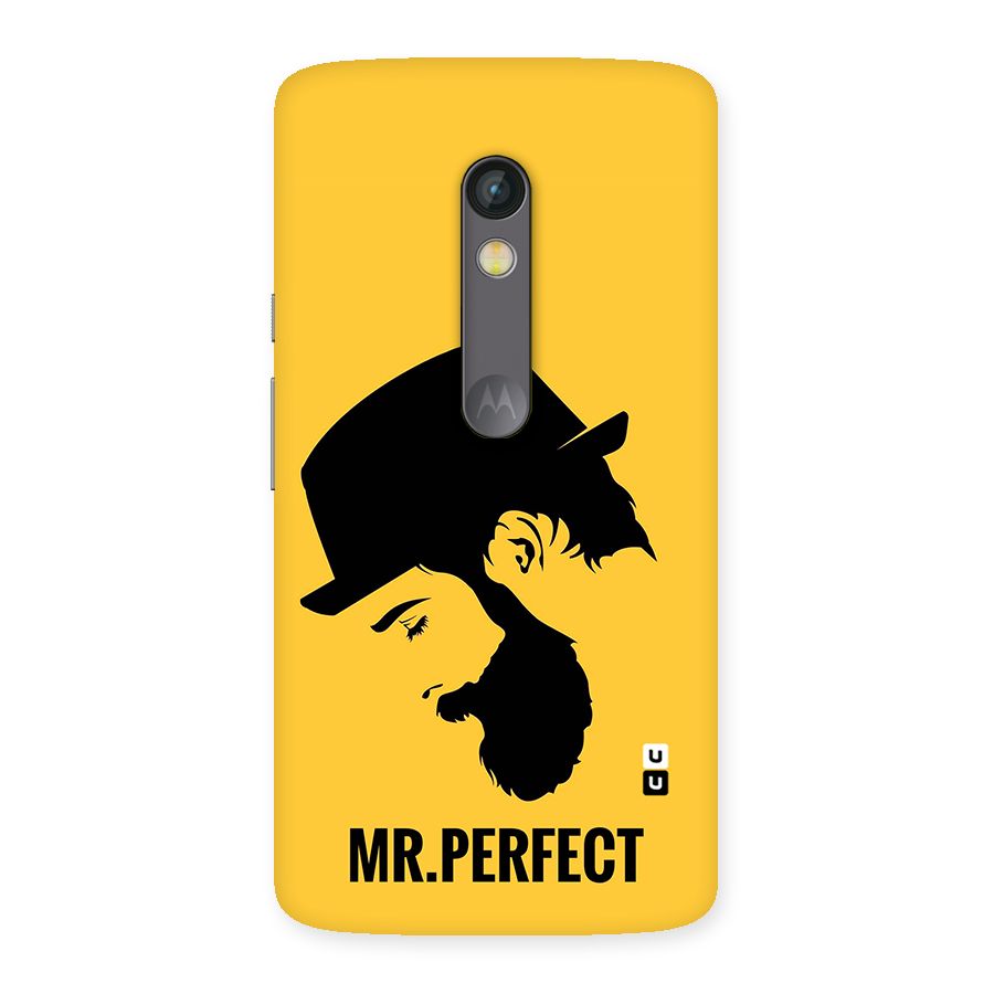 Mr Perfect Back Case for Moto X Play