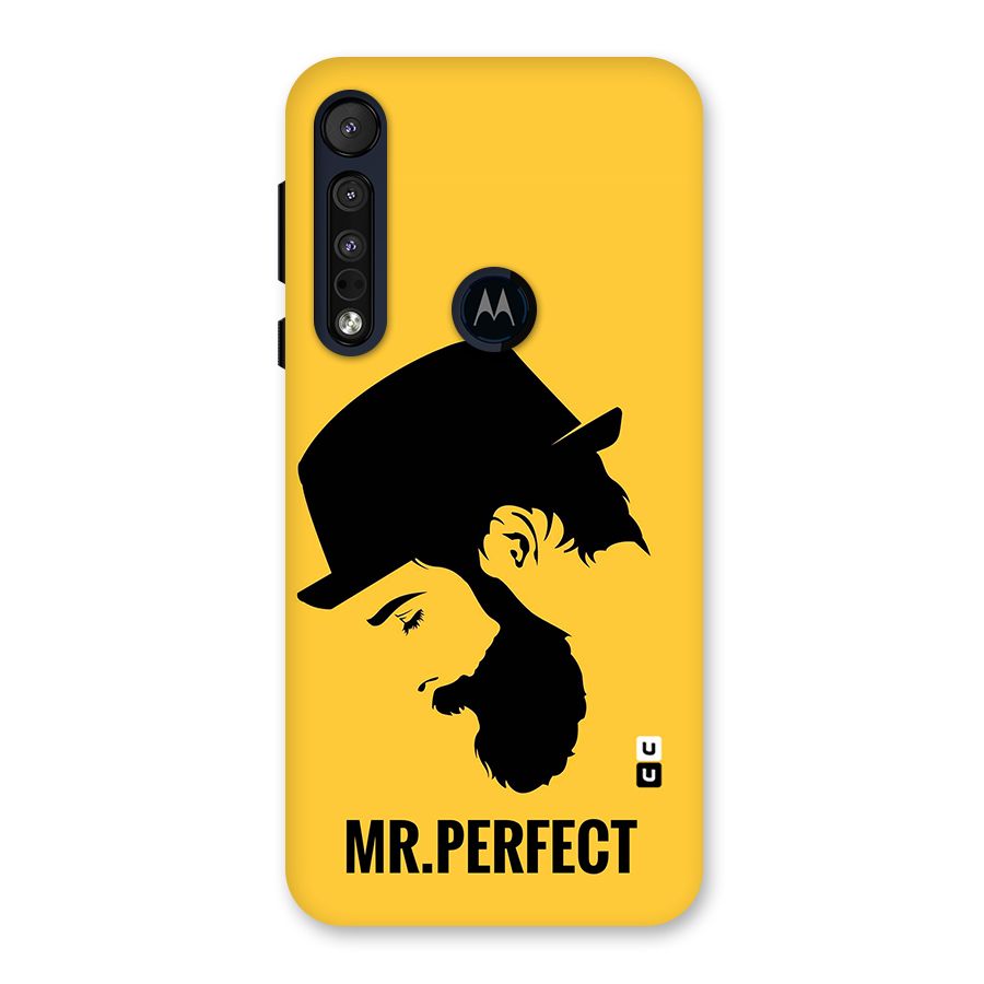 Mr Perfect Back Case for Motorola One Macro