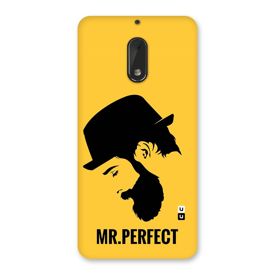 Mr Perfect Back Case for Nokia 6