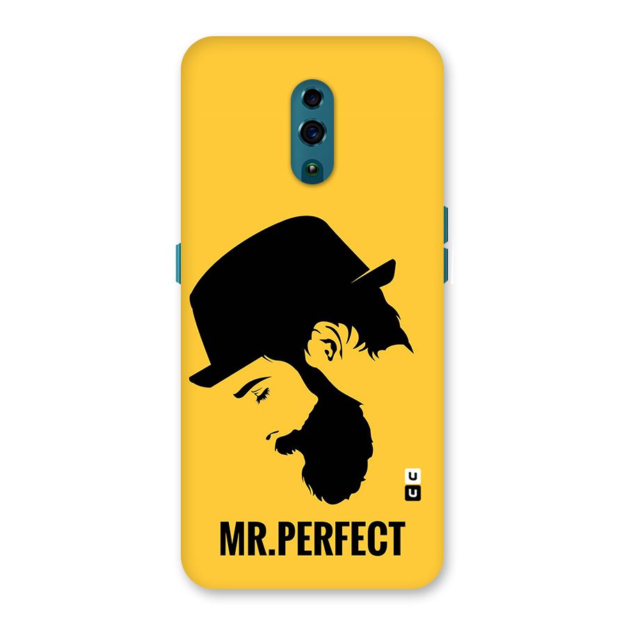 Mr Perfect Back Case for Oppo Reno