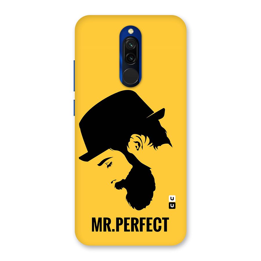 Mr Perfect Back Case for Redmi 8