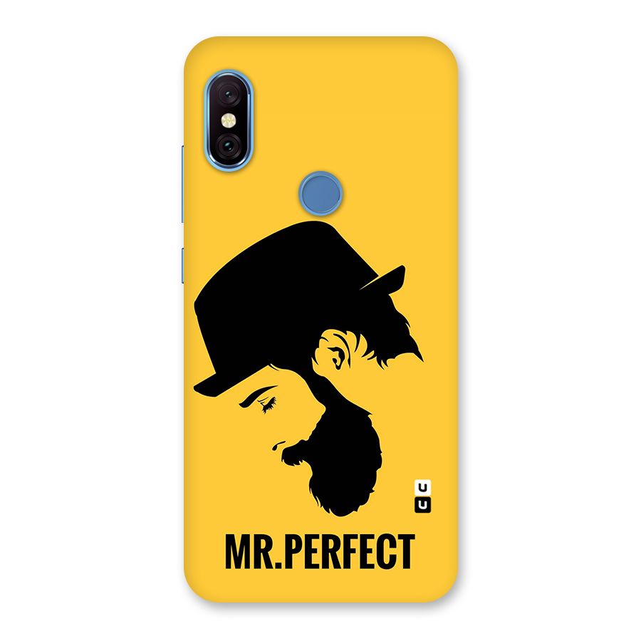 Mr Perfect Back Case for Redmi Note 6 Pro