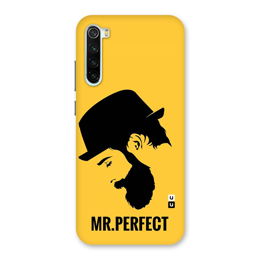Mr Perfect Back Case for Redmi Note 8