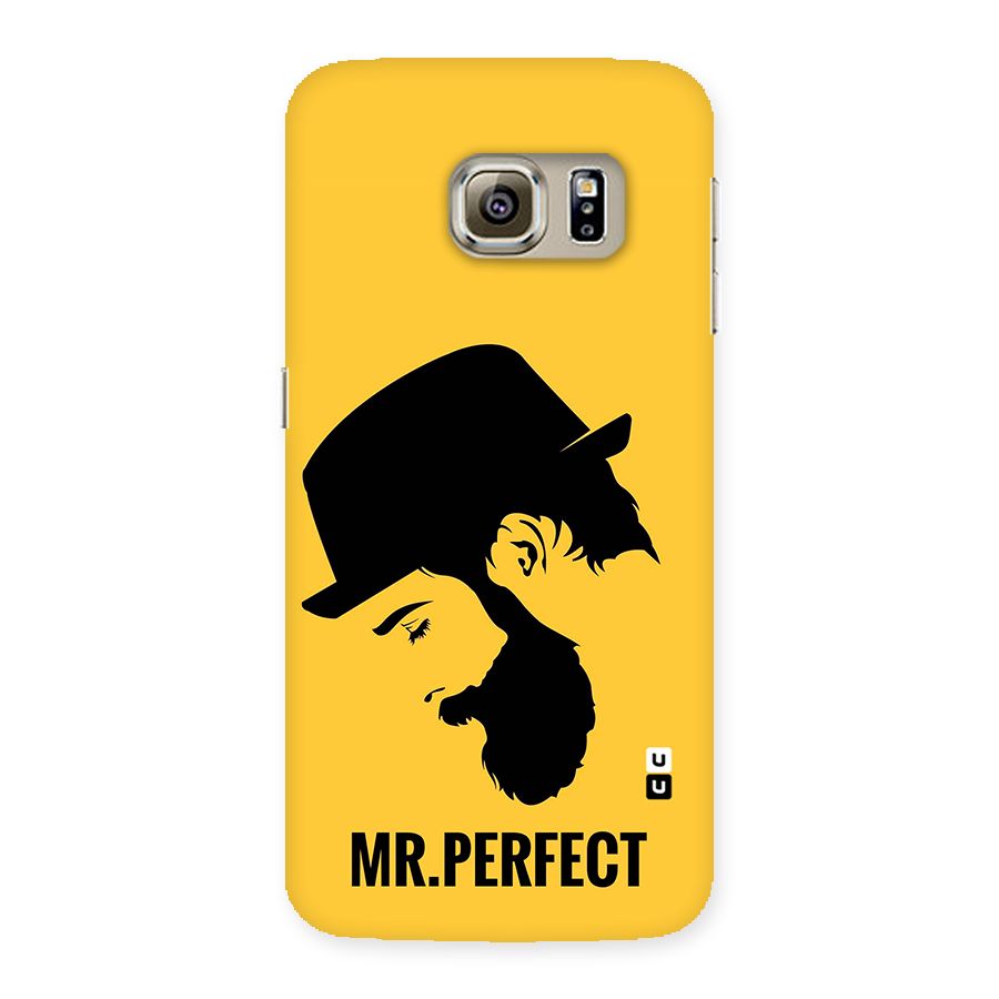 Mr Perfect Back Case for Samsung Galaxy S6 Edge