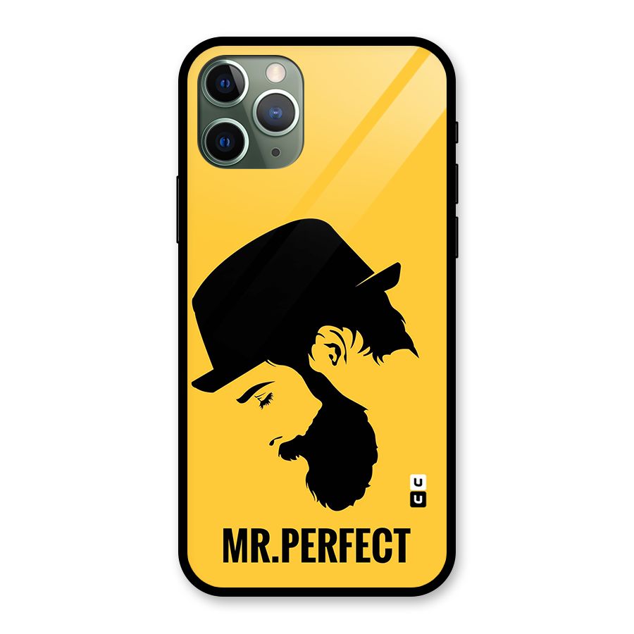 Mr Perfect Glass Back Case for iPhone 11 Pro