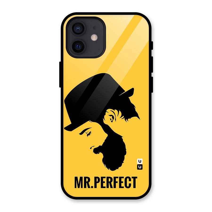 Mr Perfect Glass Back Case for iPhone 12