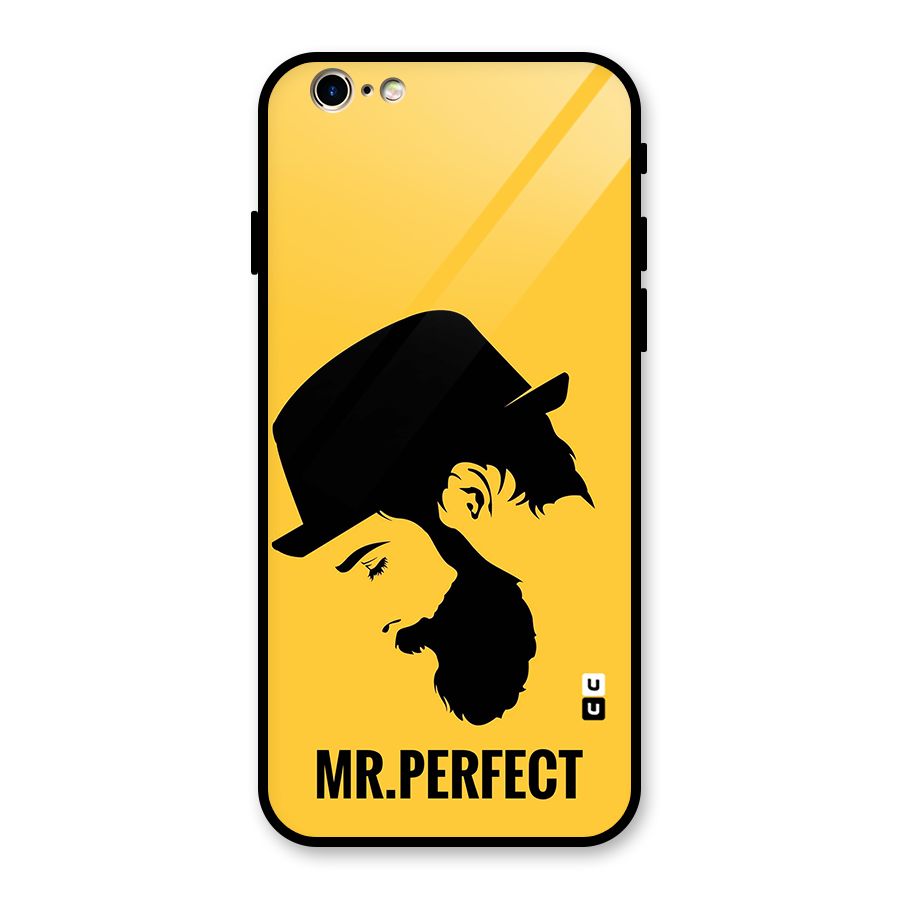 Mr Perfect Glass Back Case for iPhone 6 6S