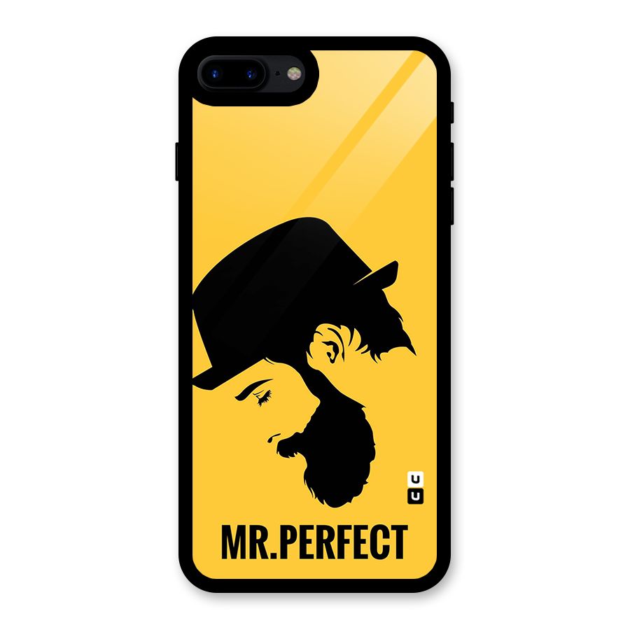Mr Perfect Glass Back Case for iPhone 8 Plus