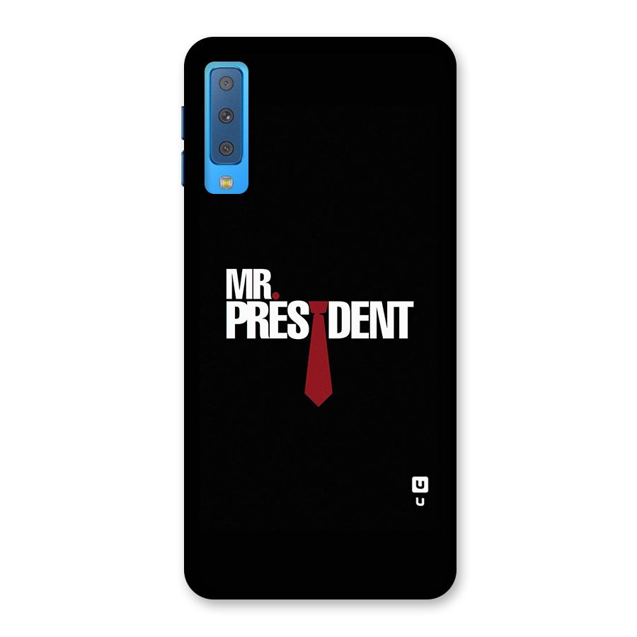 Mr President Back Case for Galaxy A7 (2018)