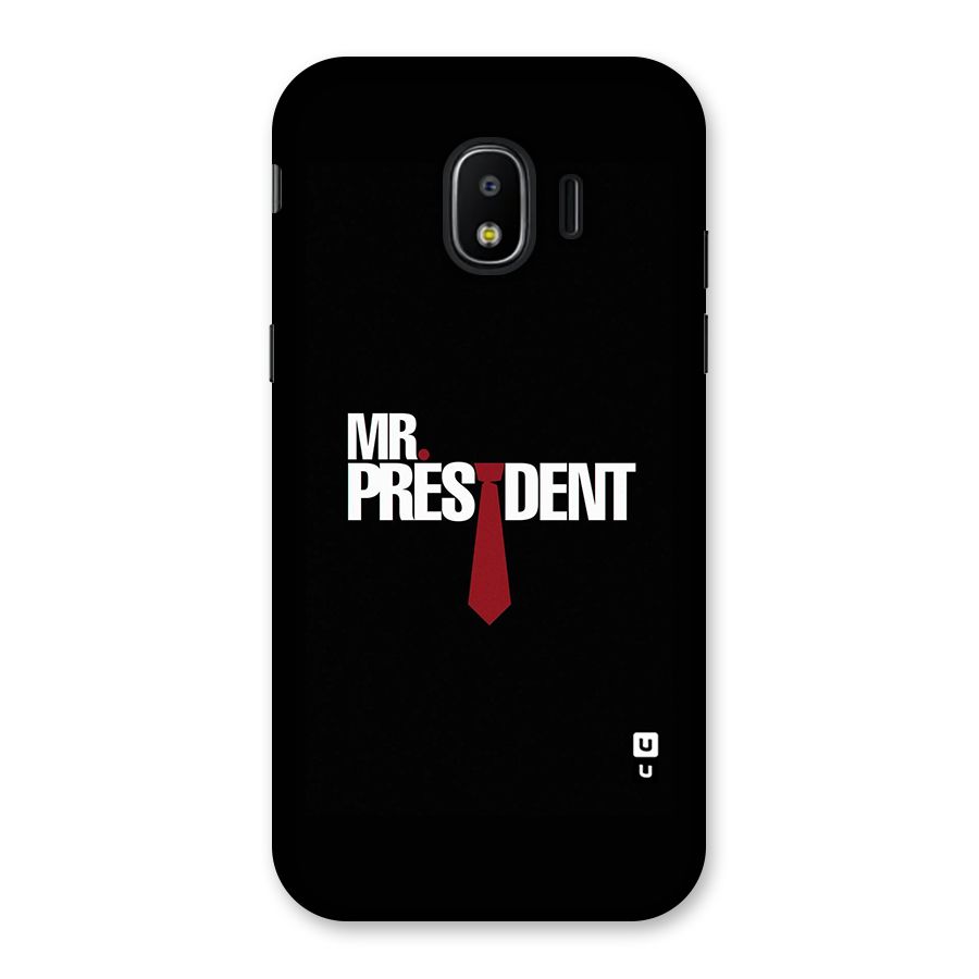 Mr President Back Case for Galaxy J2 Pro 2018