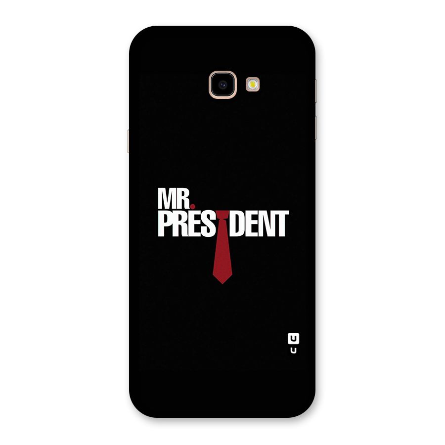 Mr President Back Case for Galaxy J4 Plus