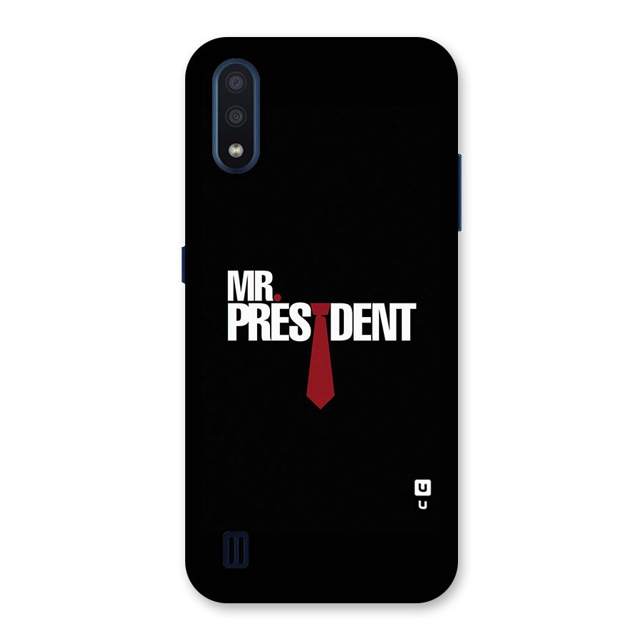 Mr President Back Case for Galaxy M01