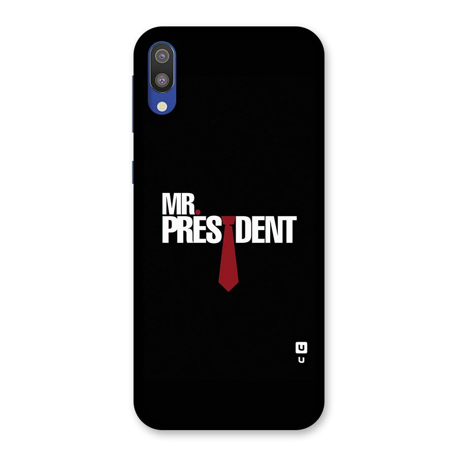 Mr President Back Case for Galaxy M10