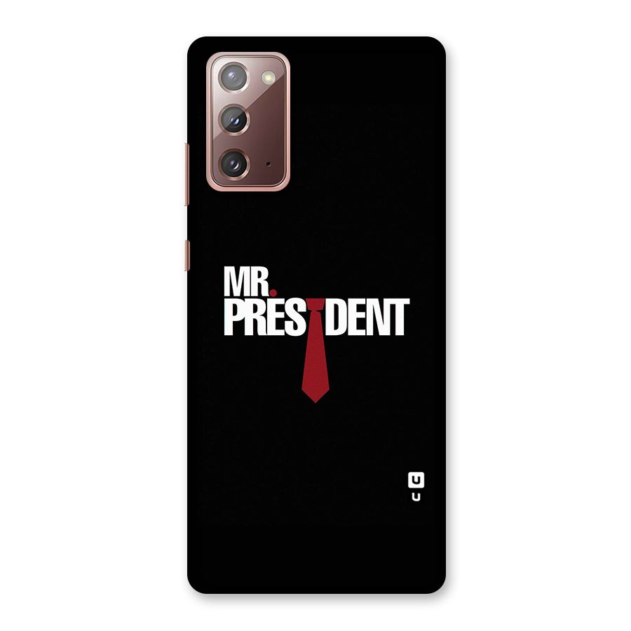 Mr President Back Case for Galaxy Note 20