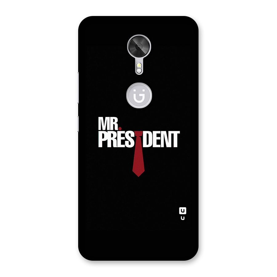 Mr President Back Case for Gionee A1
