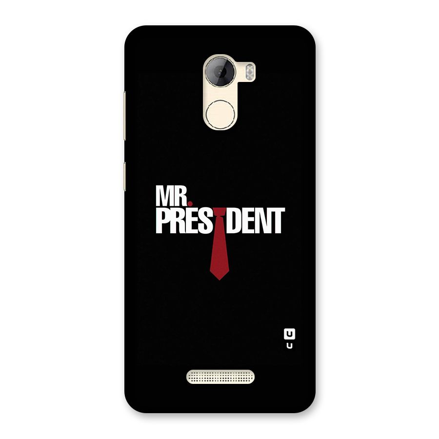 Mr President Back Case for Gionee A1 LIte