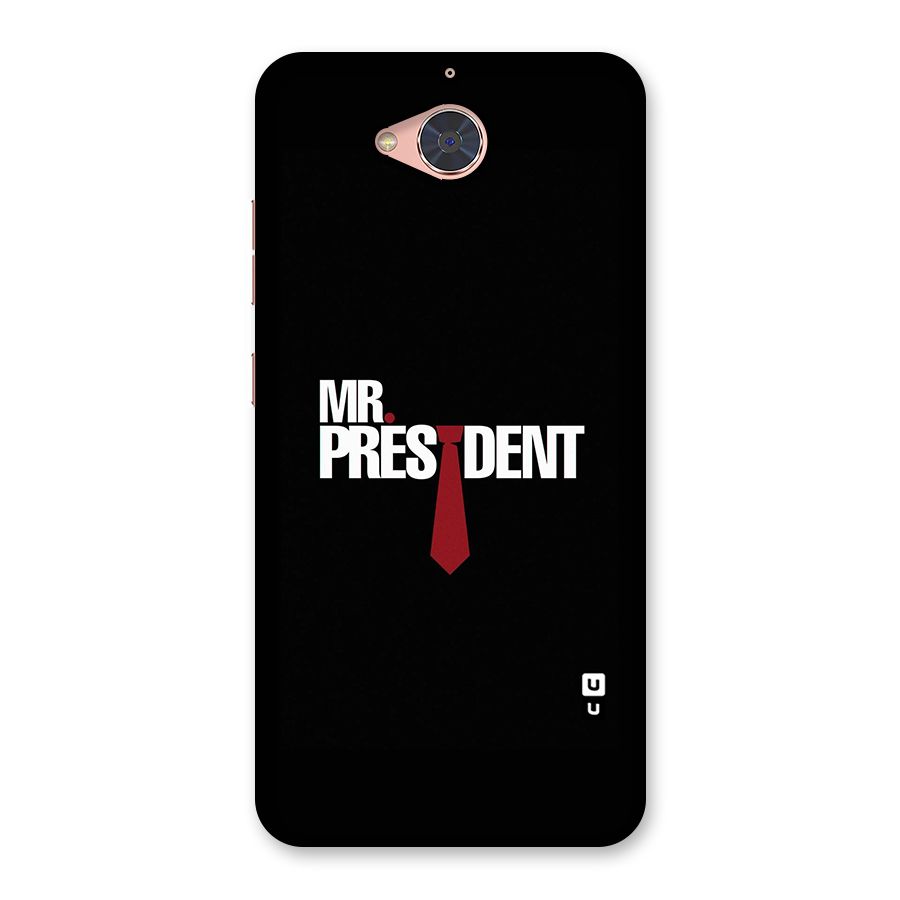 Mr President Back Case for Gionee S6 Pro