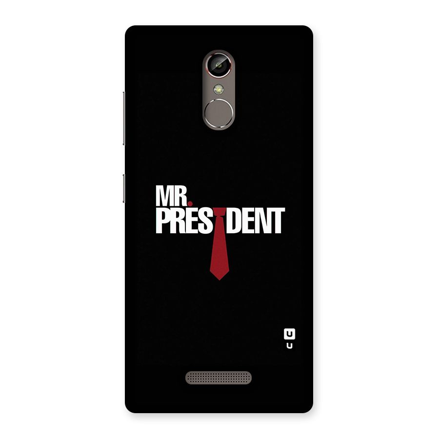Mr President Back Case for Gionee S6s
