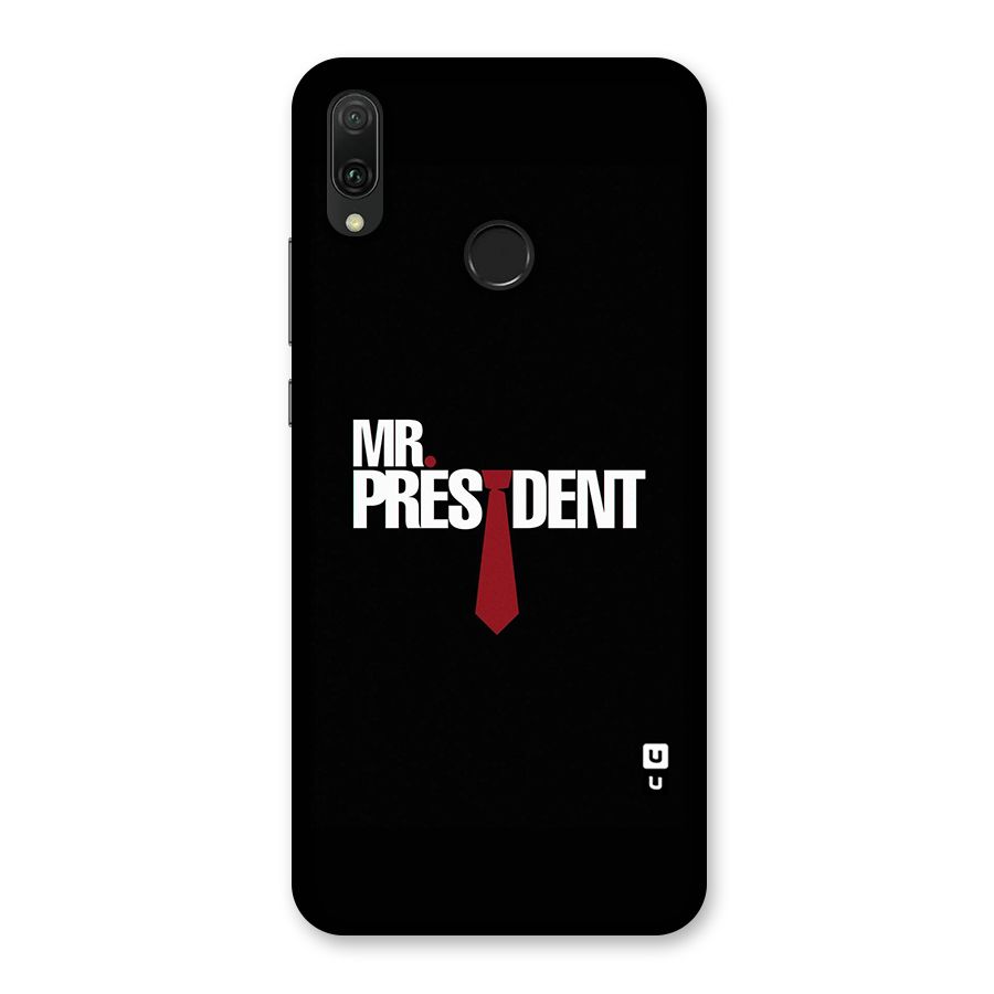 Mr President Back Case for Huawei Y9 (2019)