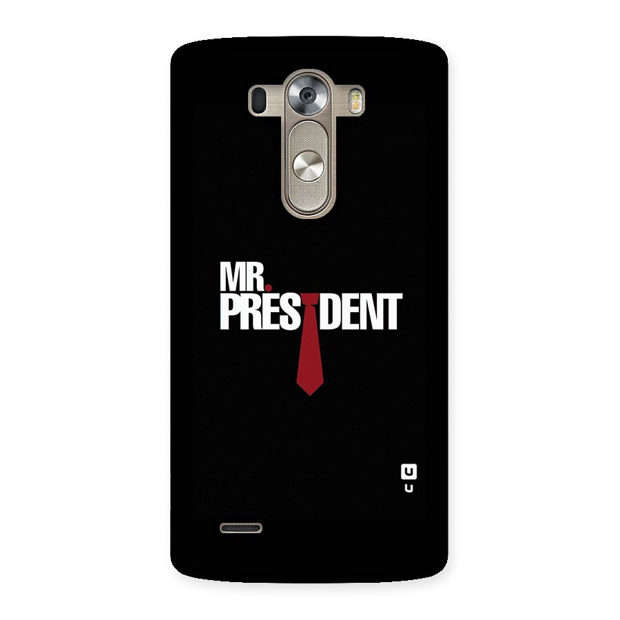 Mr President Back Case for LG G3