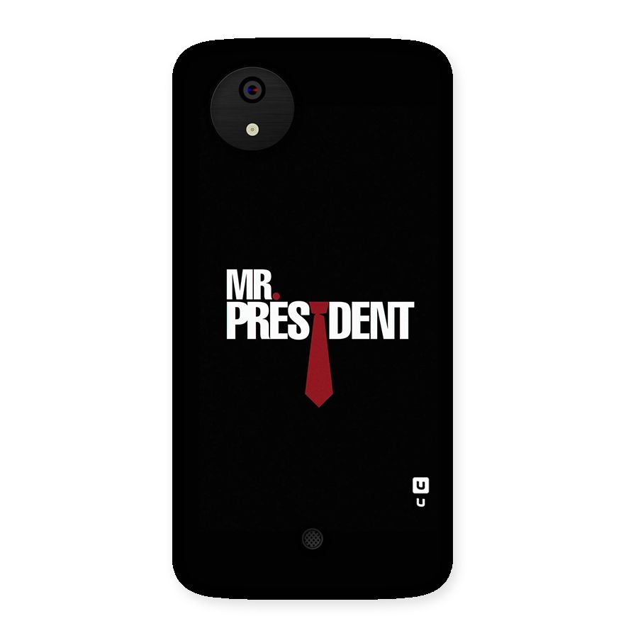 Mr President Back Case for Micromax Canvas A1
