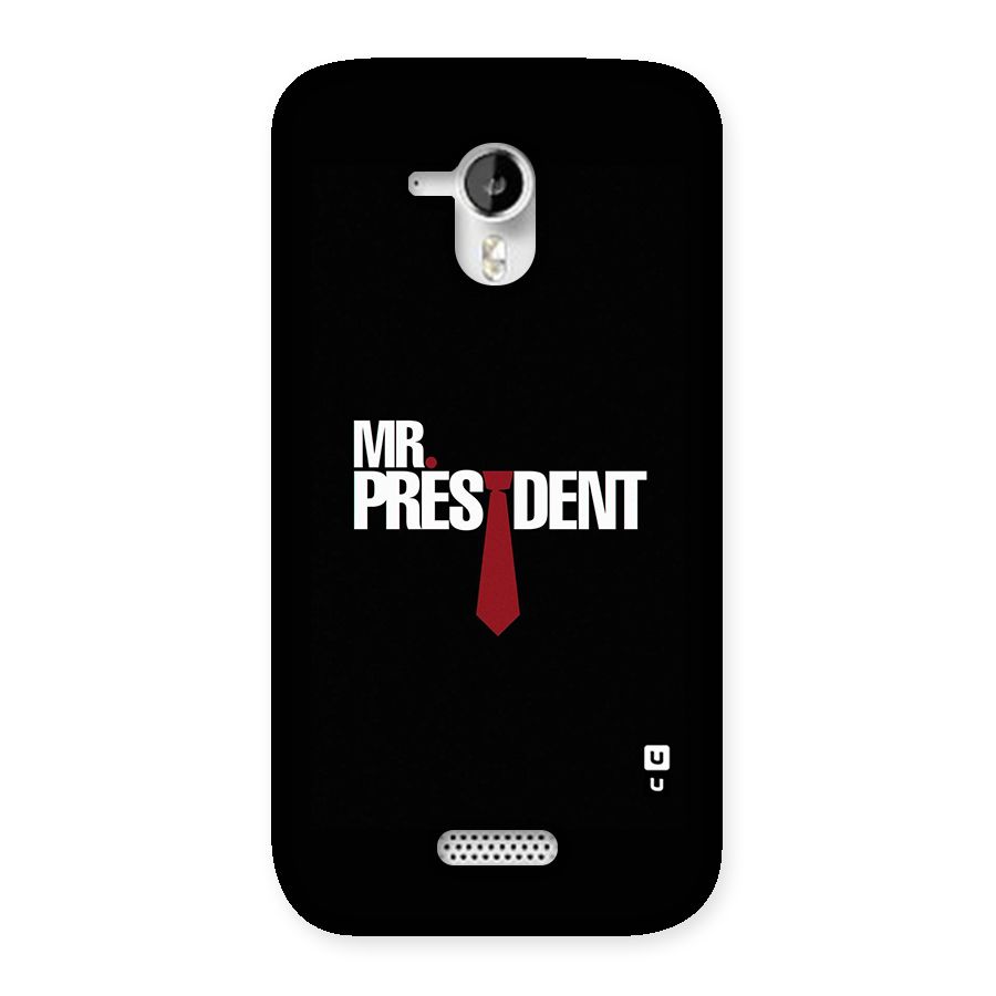 Mr President Back Case for Micromax Canvas HD A116