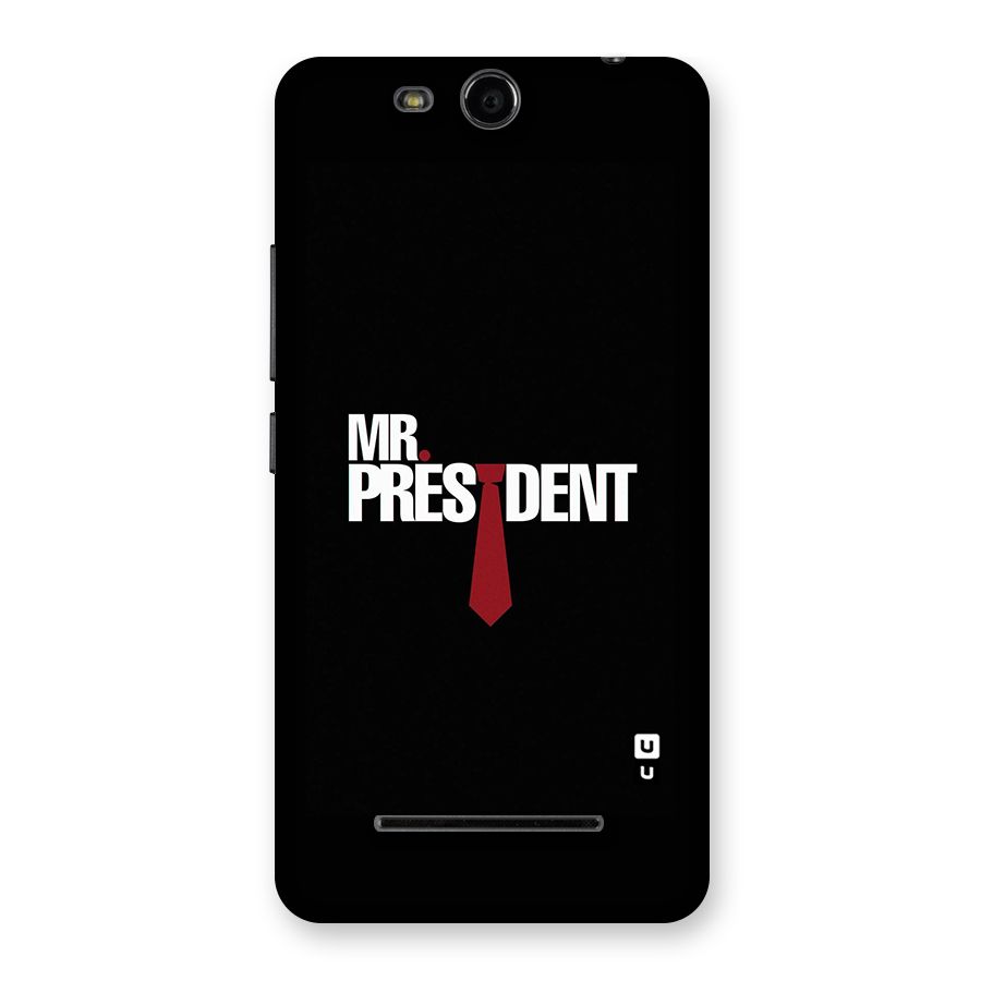 Mr President Back Case for Micromax Canvas Juice 3 Q392