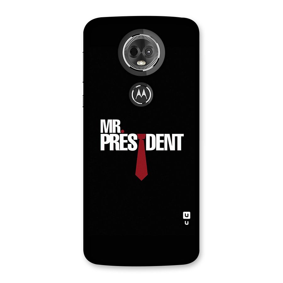Mr President Back Case for Moto E5 Plus