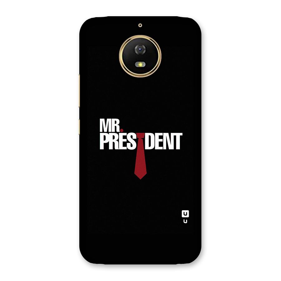 Mr President Back Case for Moto G5s
