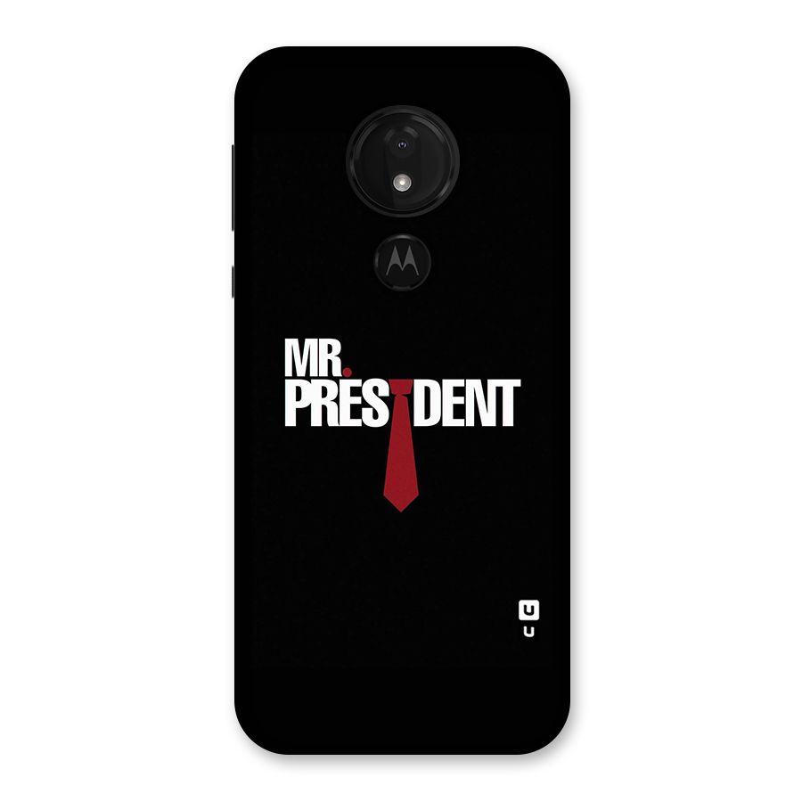 Mr President Back Case for Moto G7 Power