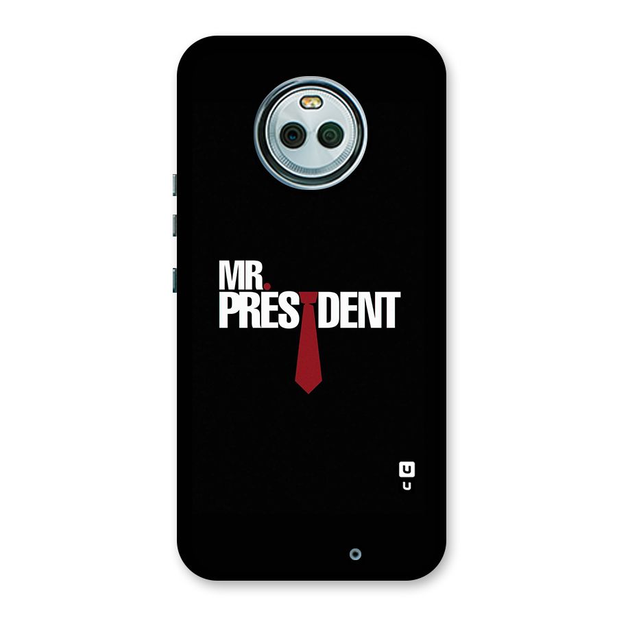 Mr President Back Case for Moto X4