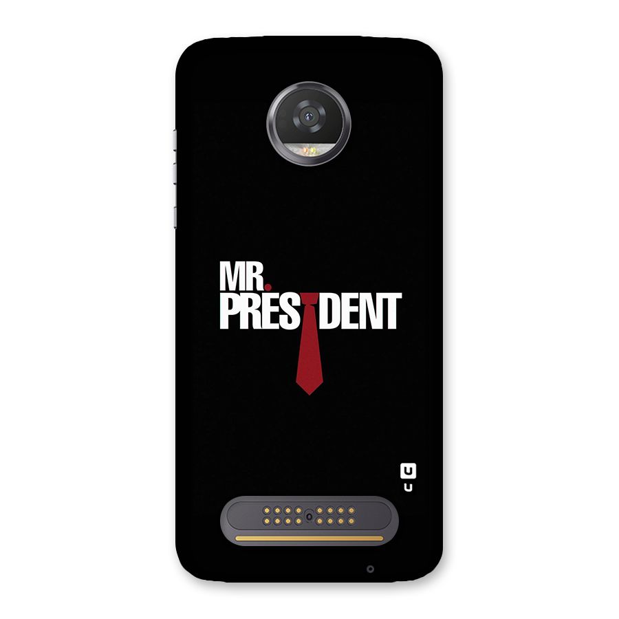 Mr President Back Case for Moto Z2 Play