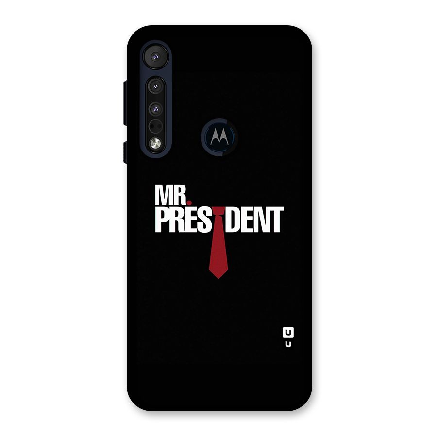 Mr President Back Case for Motorola One Macro