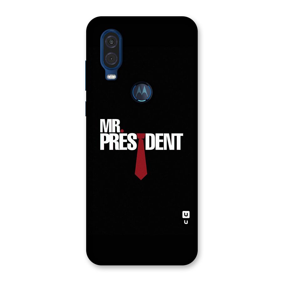 Mr President Back Case for Motorola One Vision