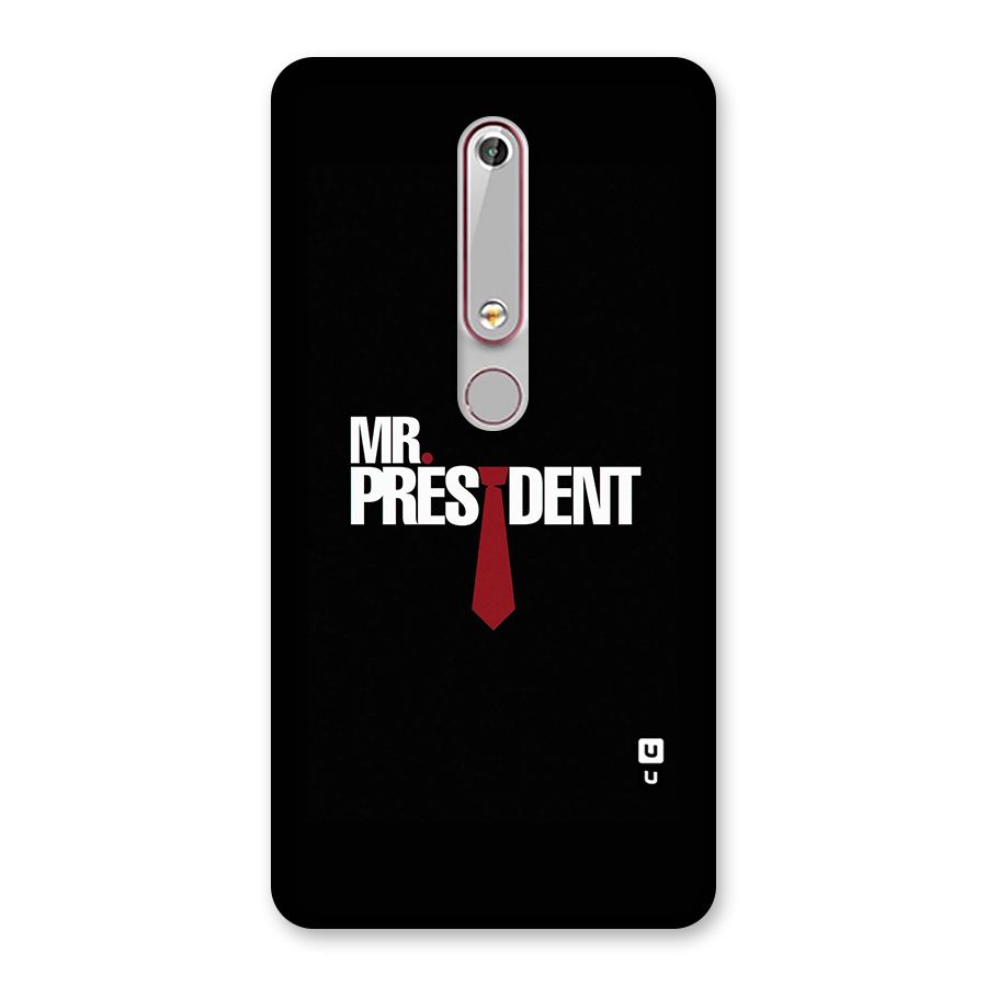 Mr President Back Case for Nokia 6.1