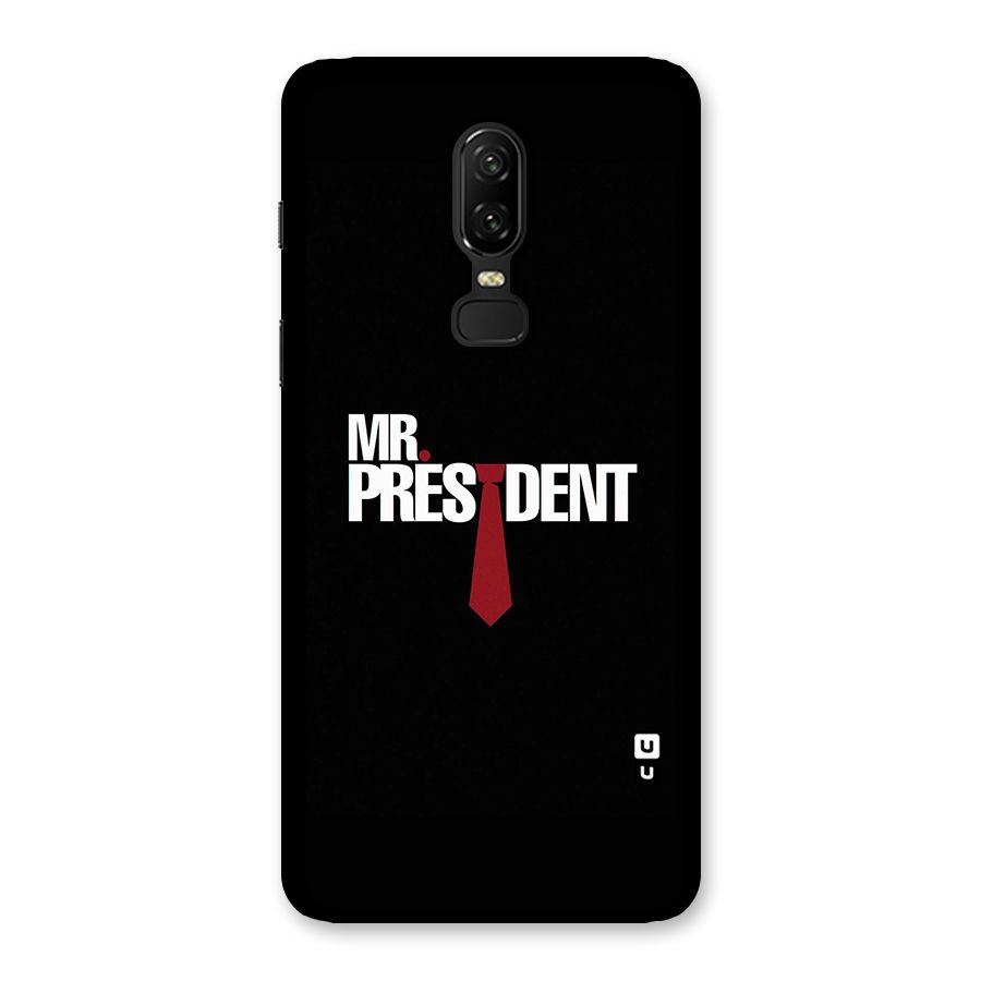 Mr President Back Case for OnePlus 6