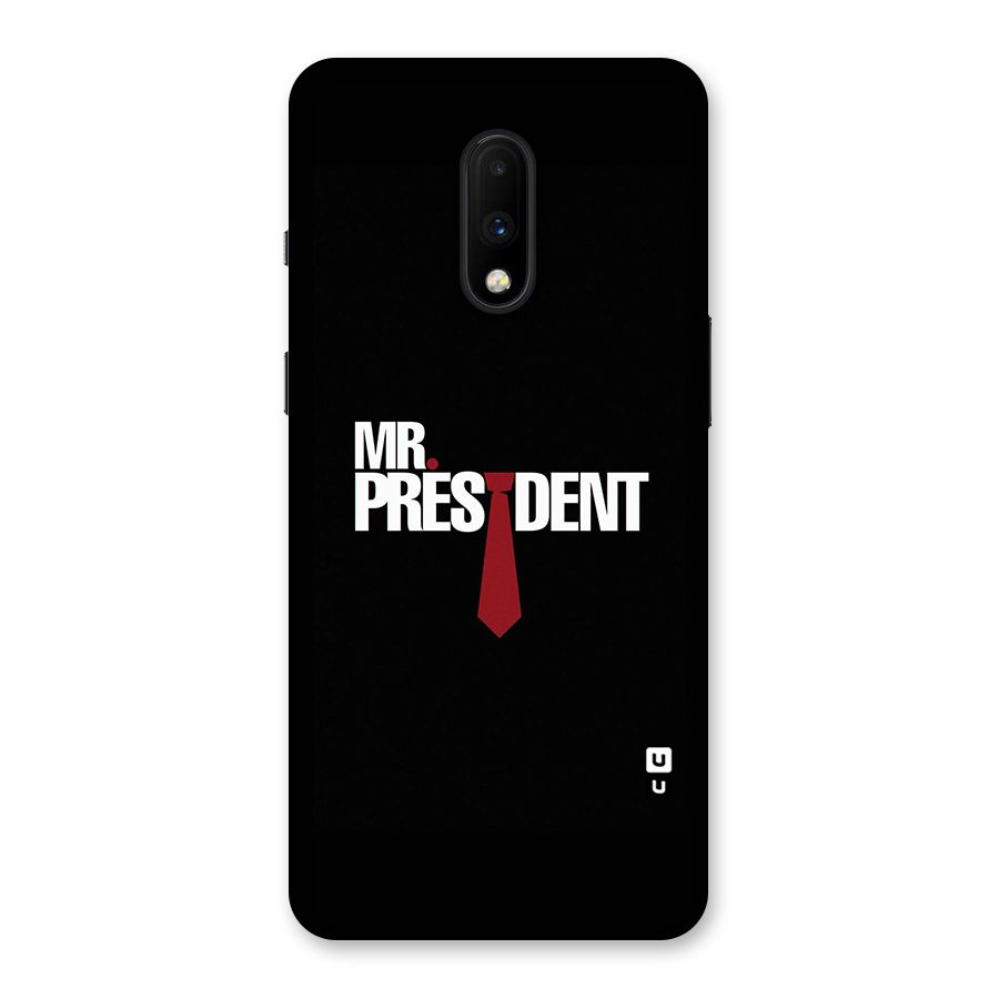 Mr President Back Case for OnePlus 7