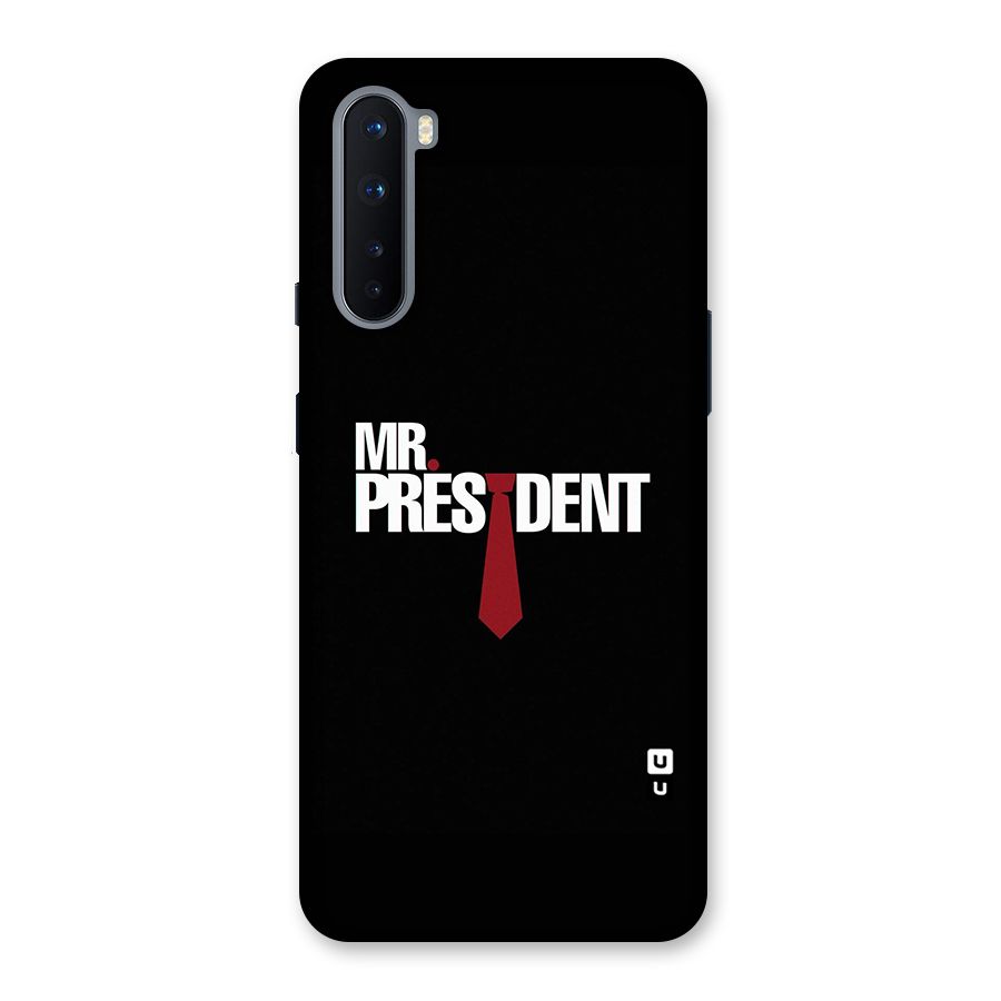 Mr President Back Case for OnePlus Nord