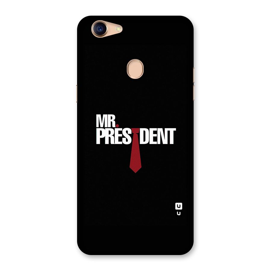 Mr President Back Case for Oppo F5 Youth