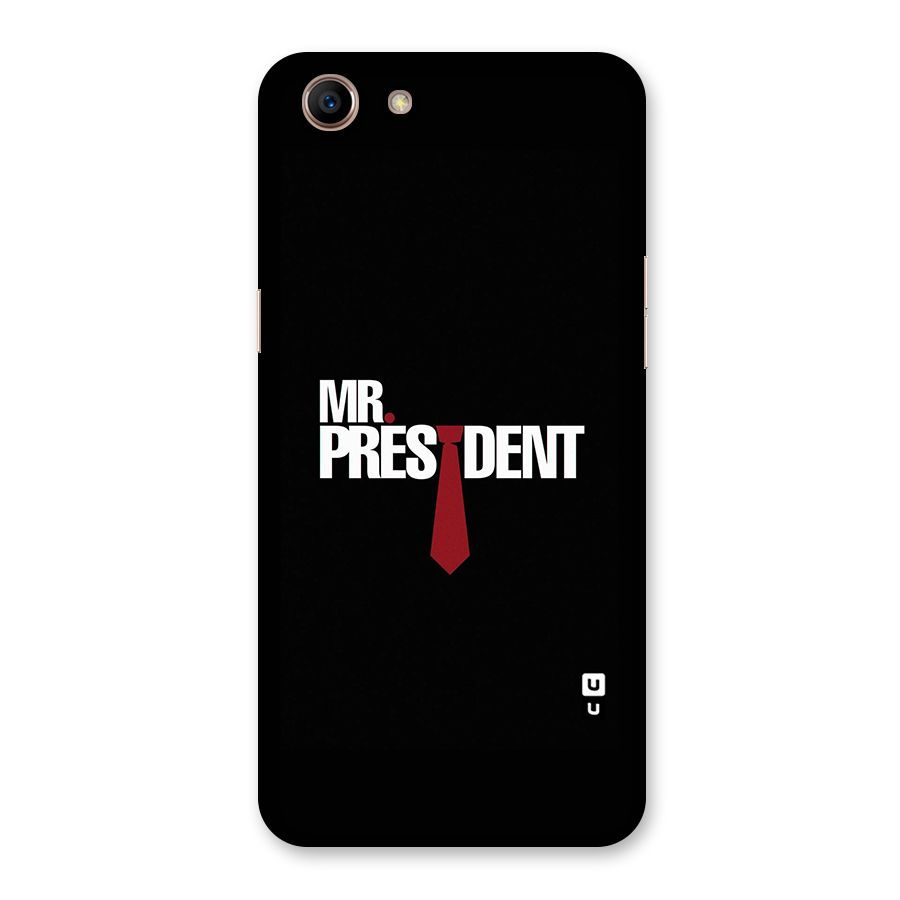 Mr President Back Case for Oppo A83 (2018)
