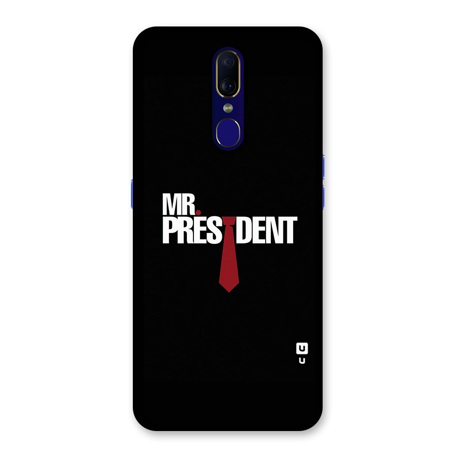 Mr President Back Case for Oppo A9