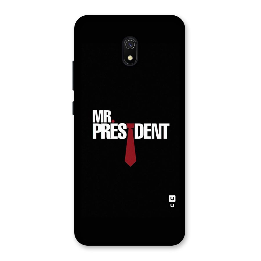 Mr President Back Case for Redmi 8A